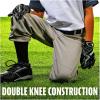 image:imageFranklin 23427F5 Classic Fit Baseball Pants  Grey  Youth XL