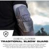 image:imageFranklin Sports Baseball  Softball Protective Arm Sleeve  PRT DST Series Adult Arm  Elbow Shield for Batting  Fielding  Right Arm  Left Arm  Black  SMBlack