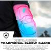 image:imageFranklin Sports Baseball  Softball Protective Arm Sleeve  PRT DST Series Adult Arm  Elbow Shield for Batting  Fielding  Right Arm  Left Arm  Black  SMCotton Candy