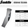 image:imageFranklin Sports Baseball  Softball Protective Arm Sleeve  PRT DST Series Youth Arm  Elbow Shield for Batting  Fielding  Protective Arm Sleeve  Elbow Shield  Right Arm  Left  Cotton CandyOSFMBlack