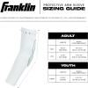 image:imageFranklin Sports Baseball  Softball Protective Arm Sleeve  PRT DST Series Youth Arm  Elbow Shield for Batting  Fielding  Protective Arm Sleeve  Elbow Shield  Right Arm  Left  Cotton CandyOSFMWhite