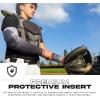 image:imageFranklin Sports Baseball Softball Protective Wrist Guard  Adult PRT Series Wrist Shield for Fielding  Protective Gear Equipment  Right Left ArmBlack