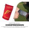 image:imageFranklin Sports Baseball Softball Protective Wrist Guard  Adult PRT Series Wrist Shield for Fielding  Protective Gear Equipment  Right Left ArmRed