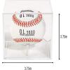 image:imageFranklin Sports Display Case  Memorabilia  UV Protected  Sport Collectibles  Baseball  Batting Gloves  Basketball  Soccer Ball  FootballBaseball