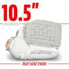 image:imageFranklin Sports Fastpitch Softball Glove  Field Master Fastpitch  Softball Mitt  Womens  Girls  White  GreyWhiteGrey