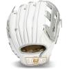 image:imageFranklin Sports Fastpitch Softball Glove  Field Master Fastpitch  Softball Mitt  Womens  Girls  White  GreyWhiteGrey