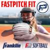 image:imageFranklin Sports Fastpitch Softball Glove  Field Master Fastpitch  Softball Mitt  Womens  Girls  White  GreyWhiteGrey