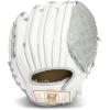 image:imageFranklin Sports Fastpitch Softball Glove  Field Master Fastpitch  Softball Mitt  Womens  Girls  White  GreyWhiteGrey