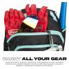 image:imageFranklin Sports Gameday Baseball  Fastpitch Softball Backpacks  Adult  Youth Bat Bags for Equipment  Waterproof BatpacksMintBlack