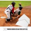 image:imageFranklin Sports Home Plate  Baseball  Softball Rubber Home Plate  Portable Throw Down Base for Backyard Baseball Softball  Tee Ball