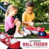 image:imageFranklin Sports Kids Baseball Pitching Machine  Pop A Pitch Batting Machine with Youth Bat  3 Plastic Balls  Boys  Girls Toy