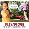 image:imageFranklin Sports Kids Baseball Pitching Machine  Pop A Pitch Batting Machine with Youth Bat  3 Plastic Balls  Boys  Girls Toy
