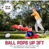 image:imageFranklin Sports Kids Baseball Pitching Machine  Pop A Pitch Batting Machine with Youth Bat  3 Plastic Balls  Boys  Girls Toy