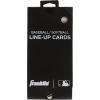image:imageFranklin Sports MLB Baseball  Softball Lineup Cards  25 Game Line Up Sheets Book  Holder for Coaches  Managers  Black