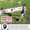 image:imageFranklin Sports MLB Kids Backyard Baseball Stadium  Kids Plastic Baseball Set with Home Run Walls Bat Plastic Balls  Throw Down Bases  14 Fence for Backyard Diamond