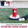 image:imageFranklin Sports MLB Micro Tee Trainer  Kids Baseball Batting Trainer with PopUp Pitching Machine 10 Durable Balls Drill Card amp Bag  Youth Hitting Practice Set for Backyard Training