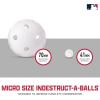 image:imageFranklin Sports MLB Micro Tee Trainer  Kids Baseball Batting Trainer with PopUp Pitching Machine 10 Durable Balls Drill Card amp Bag  Youth Hitting Practice Set for Backyard Training