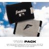 image:imageFranklin Sports MLB Wristbands  Xvent  Baseball  Softball  4 inches  Breathable  DurableBlack  Gray