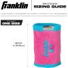 image:imageFranklin Sports MLB Wristbands  Xvent  Baseball  Softball  4 inches  Breathable  DurableBlue  Pink