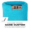 image:imageFranklin Sports MLB Wristbands  Xvent  Baseball  Softball  4 inches  Breathable  DurableBlue  Pink