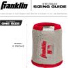 image:imageFranklin Sports MLB Wristbands  Xvent  Baseball  Softball  4 inches  Breathable  DurableRed  Gray