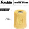 image:imageFranklin Sports MLB Wristbands  Xvent  Baseball  Softball  4 inches  Breathable  DurableVanilla  Gold