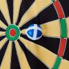 image:imageFranklin Sports MLB and NFL Target Toss Game  Kids Over The Door Mini Throwing Game  Perfect Indoor Toy for KidsDarts
