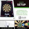 image:imageFranklin Sports MLB and NFL Target Toss Game  Kids Over The Door Mini Throwing Game  Perfect Indoor Toy for KidsDarts