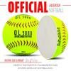image:imageFranklin Sports Official Game Softballs  OL3000 Fastpitch 12 Inch Yellow Softballs  Official Size  Weight Tournament Balls for Practice  Games  1 Softball12Inch
