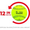 image:imageFranklin Sports Official Size Softballs  12 Softballs  Slowpitch Tournament Softballs  Great for Practice  Training  Official Size  Weight  1 Pack