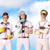 image:imageFranklin Sports Premium Baseball Eye Black  All Sports Eyeblack Stick for Baseball Softball  Football Players  3 Color Gold Fusion for Sun Glare  VanillaGoldBlack Chrome