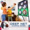 image:imageFranklin Sports Target Toss Games  Kids Football  Baseball Target Toss Games for Indoors  Outdoors  Fun Football  Baseball Throwing Games for Kids  Includes Targets  Mini Toy BallsNFL Football