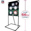 image:imageFranklin Sports Target Toss Games  Kids Football  Baseball Target Toss Games for Indoors  Outdoors  Fun Football  Baseball Throwing Games for Kids  Includes Targets  Mini Toy BallsNFL Football