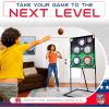 image:imageFranklin Sports Target Toss Games  Kids Football  Baseball Target Toss Games for Indoors  Outdoors  Fun Football  Baseball Throwing Games for Kids  Includes Targets  Mini Toy BallsNFL Football