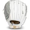 image:imageFranklin Sports Fastpitch Softball Glove  Field Master Fastpitch  Softball Mitt  Womens  Girls  White  GreyWhiteGrey