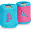 image:imageFranklin Sports MLB Wristbands  Xvent  Baseball  Softball  4 inches  Breathable  DurableBlue  Pink