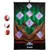 image:imageFranklin Sports MLB and NFL Target Toss Game  Kids Over The Door Mini Throwing Game  Perfect Indoor Toy for KidsBaseball
