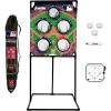 image:imageFranklin Sports Target Toss Games  Kids Football  Baseball Target Toss Games for Indoors  Outdoors  Fun Football  Baseball Throwing Games for Kids  Includes Targets  Mini Toy BallsMLB Baseball
