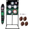 image:imageFranklin Sports Target Toss Games  Kids Football  Baseball Target Toss Games for Indoors  Outdoors  Fun Football  Baseball Throwing Games for Kids  Includes Targets  Mini Toy BallsNFL Football