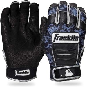 image:imageFranklin Sports MLB Batting Gloves  CFX Pro Adult  Youth Batting Gloves Pair  Baseball  Softball Batting Gloves  All Sizes  ColorsDigi BlackBlack