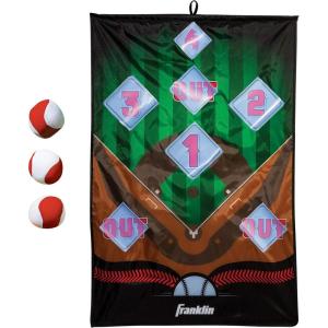 image:imageFranklin Sports MLB and NFL Target Toss Game  Kids Over The Door Mini Throwing Game  Perfect Indoor Toy for KidsBaseball