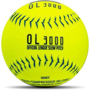 image:imageFranklin Sports Official Size Softballs  12 Softballs  Slowpitch Tournament Softballs  Great for Practice  Training  Official Size  Weight  1 Pack