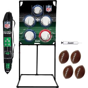 image:imageFranklin Sports Target Toss Games  Kids Football  Baseball Target Toss Games for Indoors  Outdoors  Fun Football  Baseball Throwing Games for Kids  Includes Targets  Mini Toy BallsNFL Football
