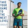 image:imageFranklin Sports Padel Racket  Aurora  Carbon Fiber Diamond Shape Padel Racket with Foam Core  MAX Grit Surface  365g  Premium for Intermediate  Advanced Players  Blue