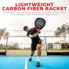 image:imageFranklin Sports Padel Racket  Glide  Fiberglass Diamond Shape Padel Racket with Foam Core  365g  Premium Performance  BlueYellow