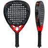 image:imageFranklin Sports Padel Racket  Glide  Fiberglass Diamond Shape Padel Racket with Foam Core  365g  Premium Performance  BlueYellow