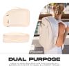 image:imageFranklin Sports Parker Pickleball Paddle Bag  2 Paddle Bag for Pickleball Gear  Equipment  Compact with Shoulder Strap  Vanilla