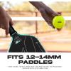 image:imageFranklin Sports Pickleball Paddle Edge Guard Tape  Edge Protection Tape for Paddle Heads  BlackWhiteFits 1214mm Paddles
