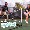 image:imageFranklin Sports Portable Adjustable Height 10ft Wide Net  for Badminton Kids Volleyball Pickleball  Tennis