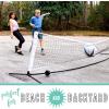 image:imageFranklin Sports Portable Adjustable Height 10ft Wide Net  for Badminton Kids Volleyball Pickleball  Tennis